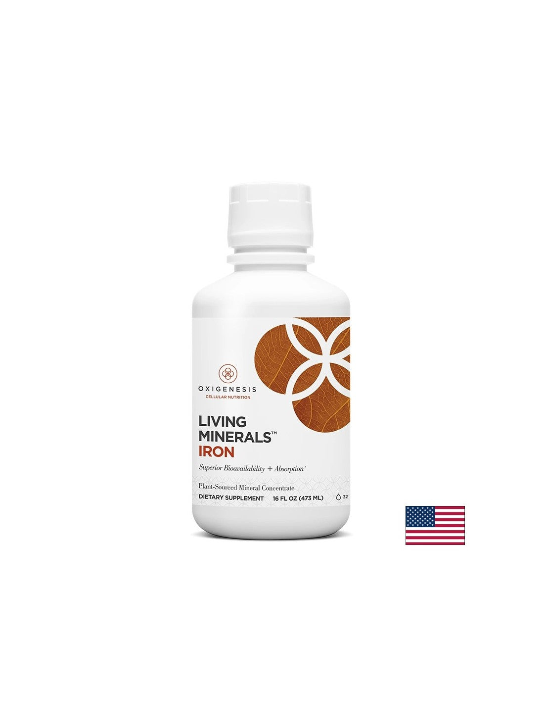 Pentru anemie - Fier lichid Living Minerals, 473 ml