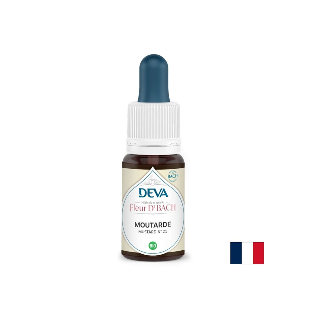 Pentru oboseală și schimbări de dispoziție - muștar polonez, picături Bach nr. 21, 15 ml