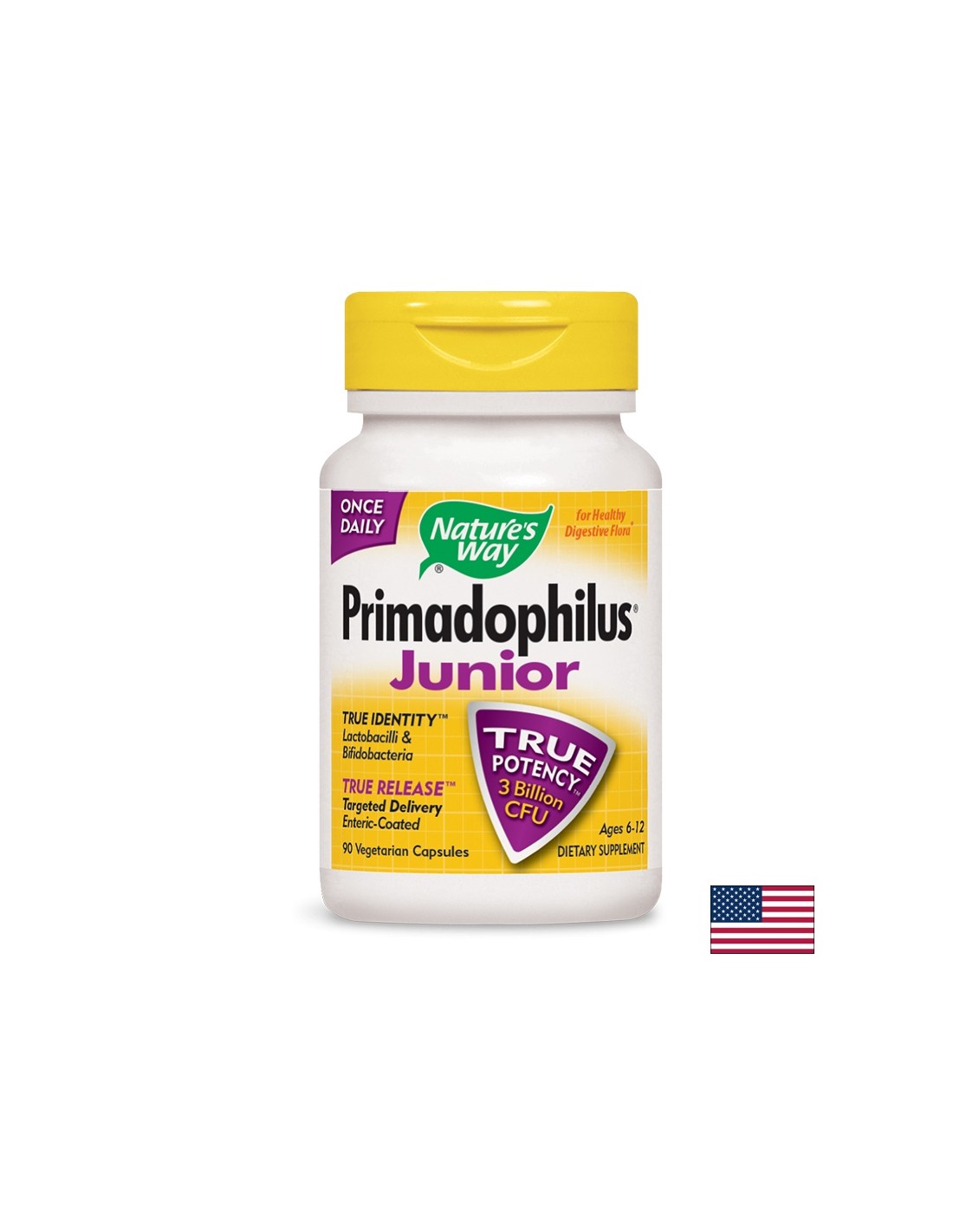 Primadophilus Junior 3 miliarde CFU - 90 capsule