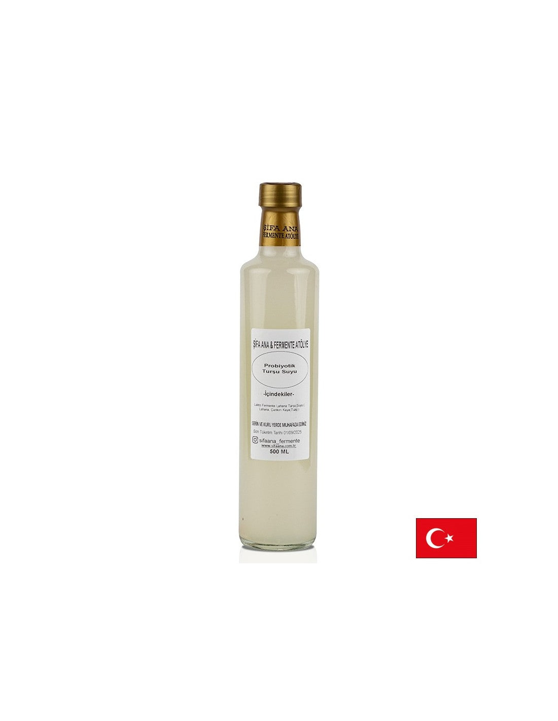 Suc de varză murată probiotică, 500 ml