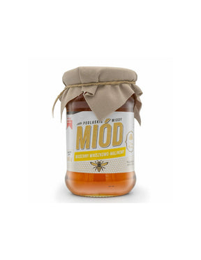 Dandelion and raspberry spring honey, 400 g Dary Natury - Nutra Best Europe