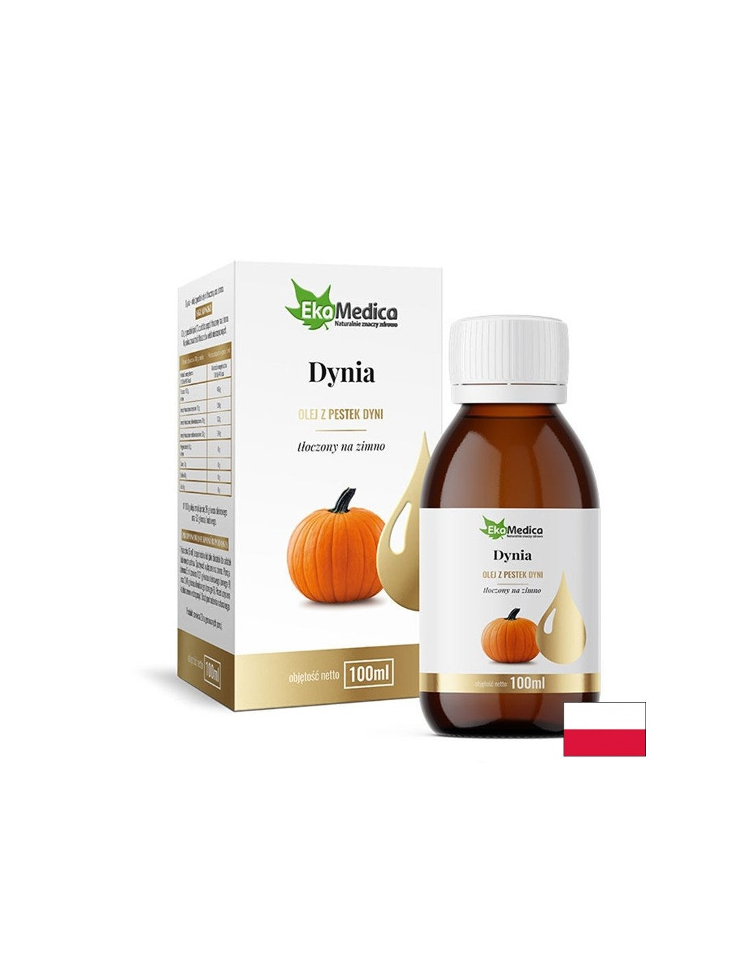 Ulei din seminte de dovleac (presat la rece), 100 ml