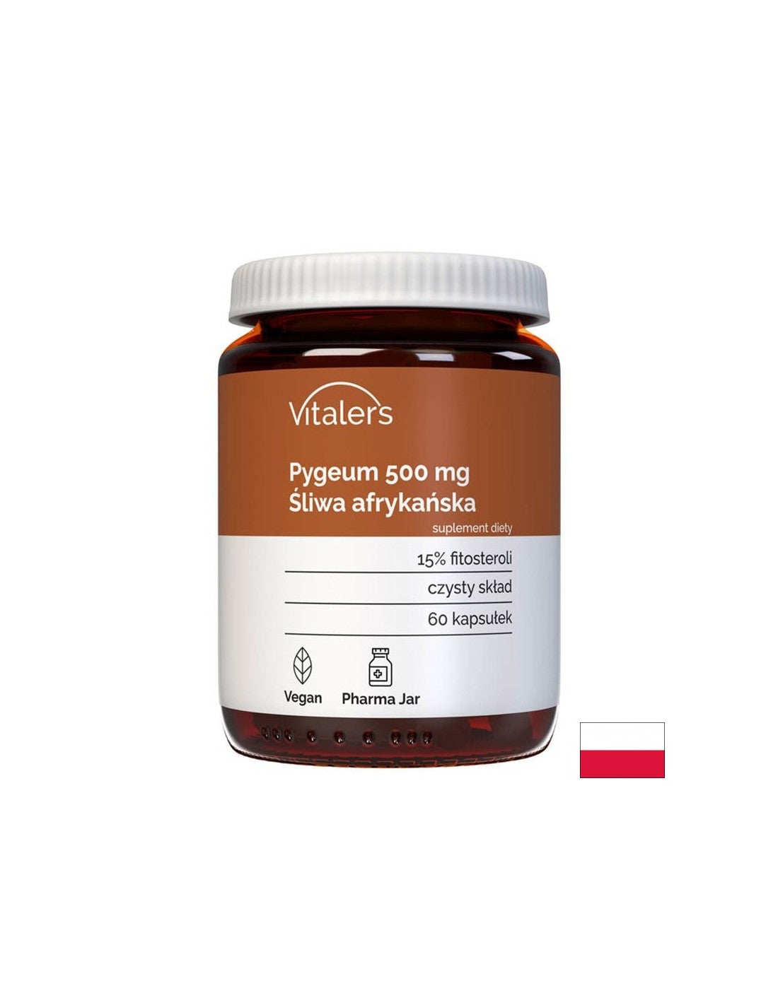 Prostată și tract urinar - Pygeum (cireș african), 500 mg x 60 capsule
