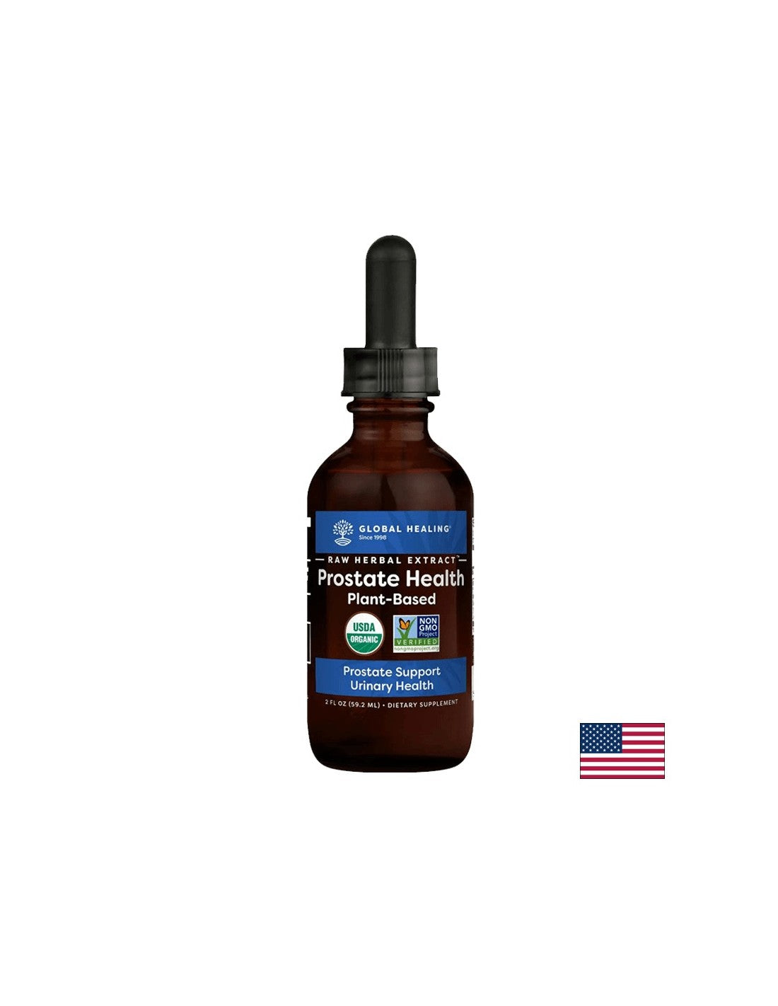 Sanatatea Prostatei Pe baza de plante - Ingrijire pentru prostata, 59,2 ml Global Healing