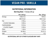 Vegan-Pro - Amestec de proteine ​​pe bază de plante - 450 de grame