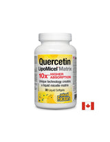 Quercetin 250 mg LipoMicel Matrix - 30 capsule de gel