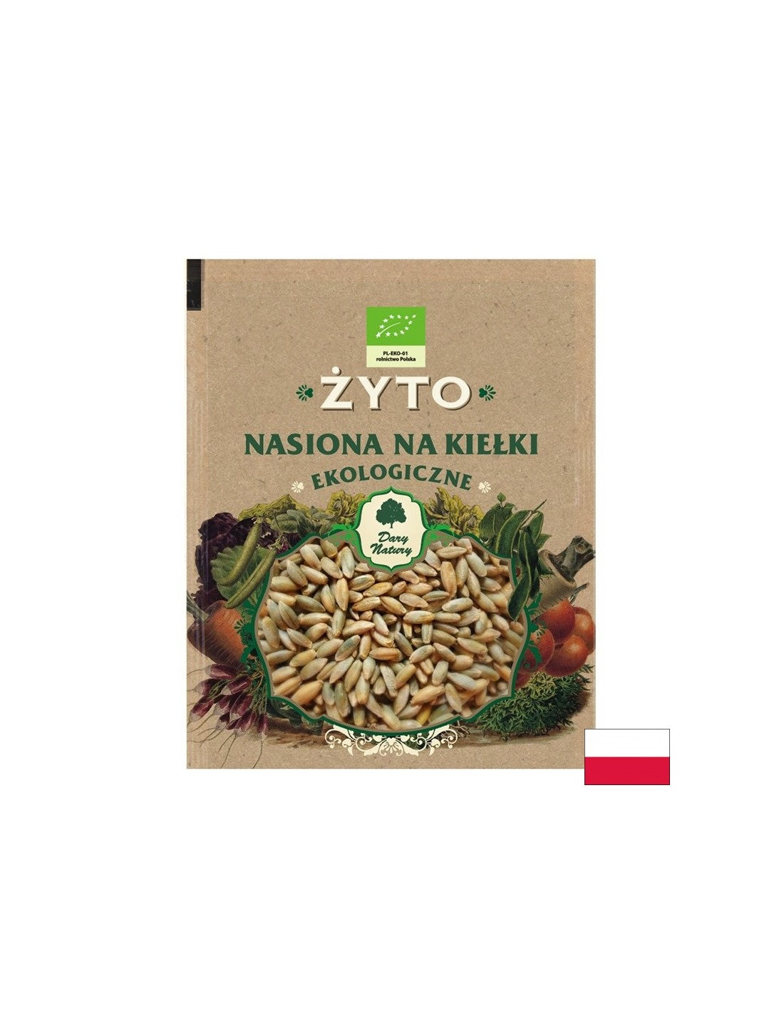 Secara (semințe germinate), 50 g Dary Natury
