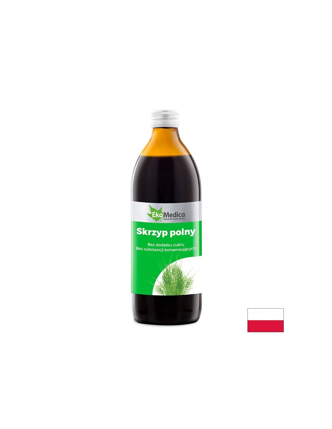 Scaderea in greutate, par si piele - Coada-calului, sirop 500 ml EkaMedica