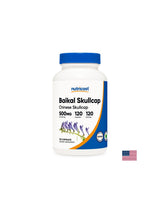 Relaxare si energie - Slemnik Baikal, 500 mg x 120 capsule Nutricost
