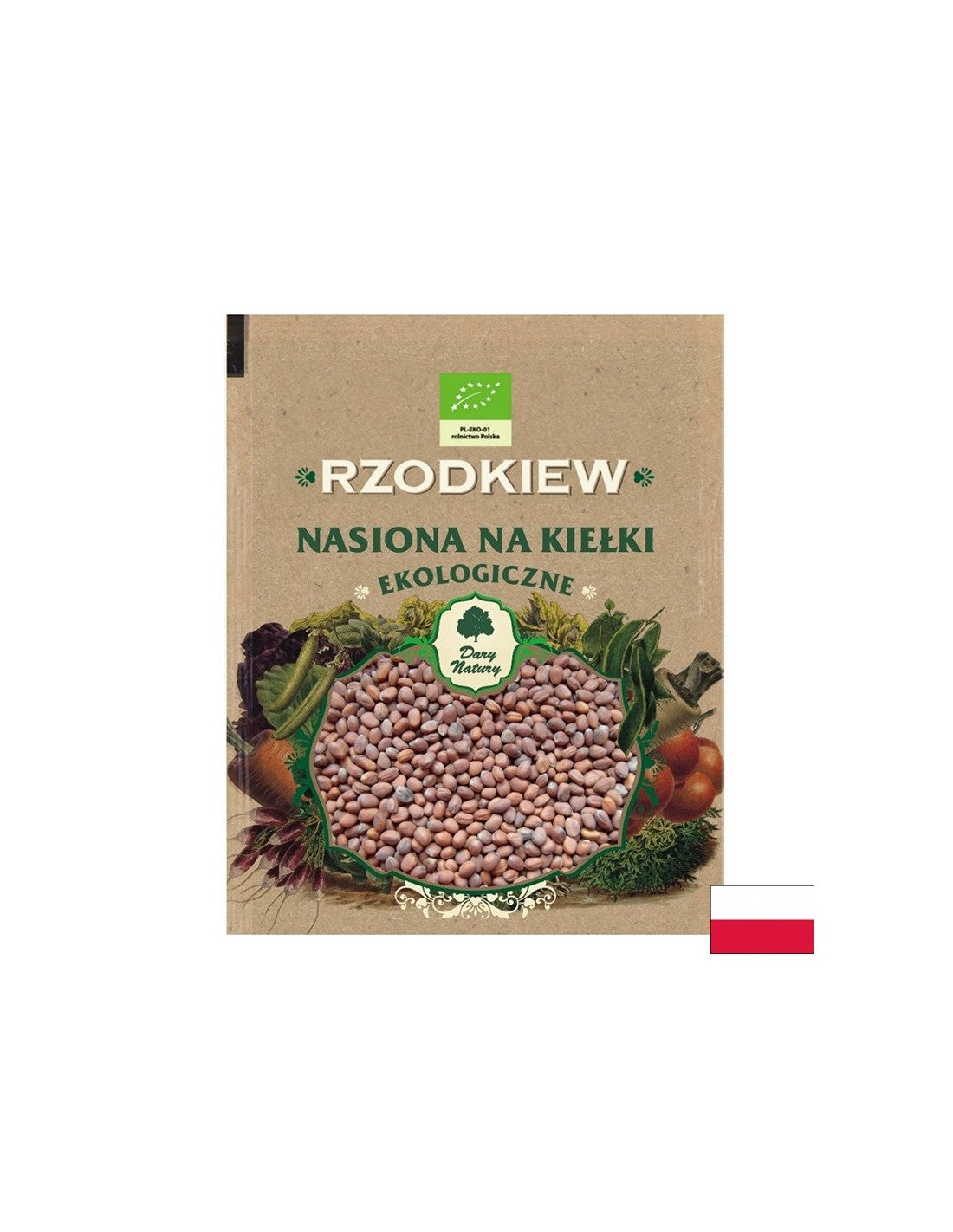 Ridichi - Seminte pentru varza Bio, 30 g Dary Natury