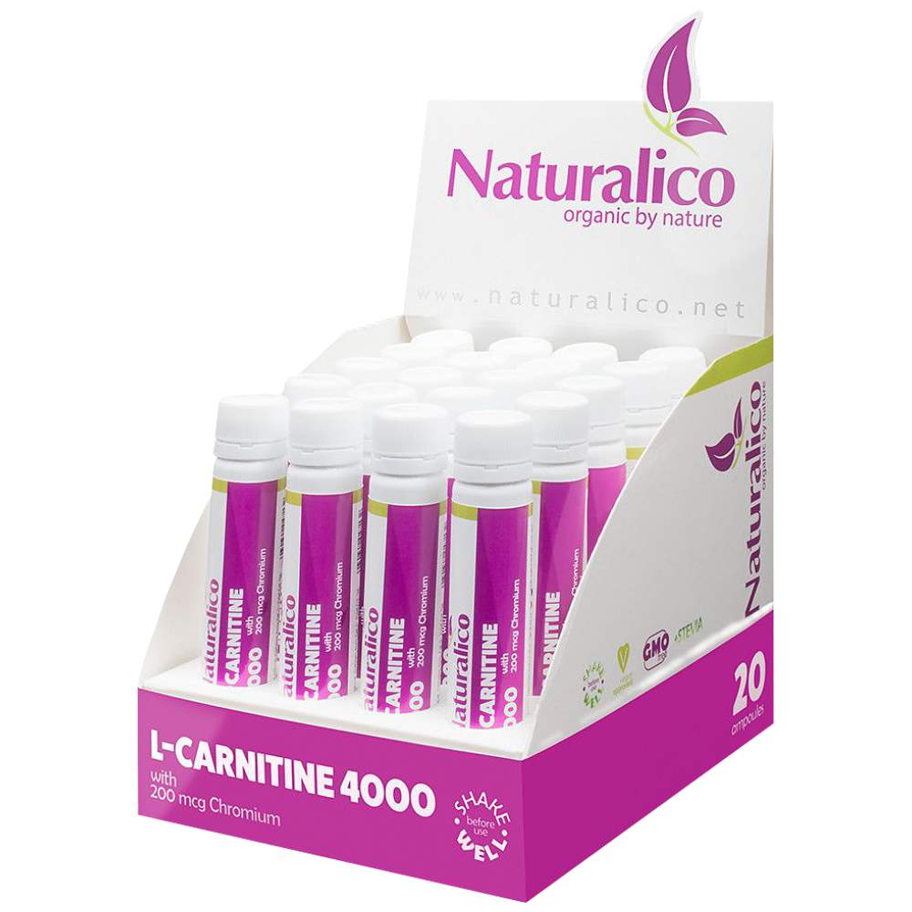 L-Carnitine Liquid 4000 Shot - 20 x 25 ml