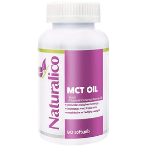 MCT Oil - 90 Gel Capsules - Nutra Best Europe