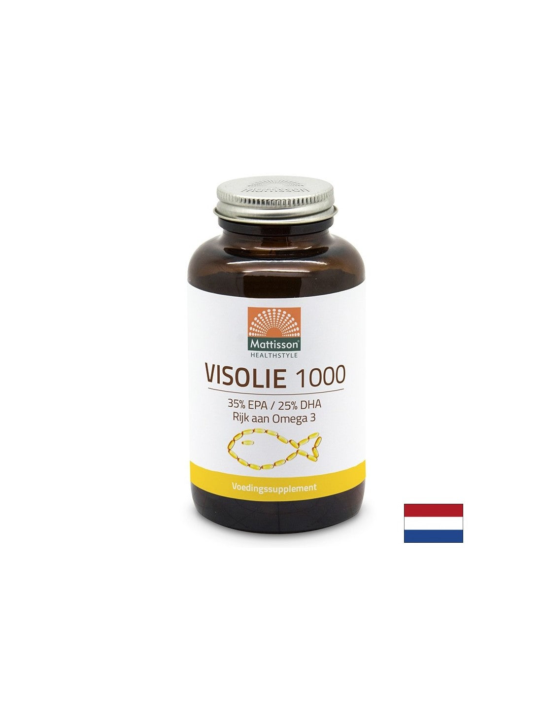 Ulei de pește 1000 mg - EPA 350 mg/ DHA 250 mg, 90 capsule Mattisson Healthstyle