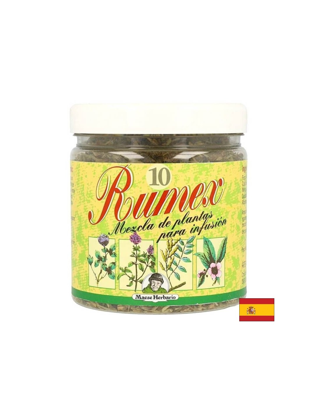 Rumex 10/ Amestec de plante pentru supraponderal Artesania