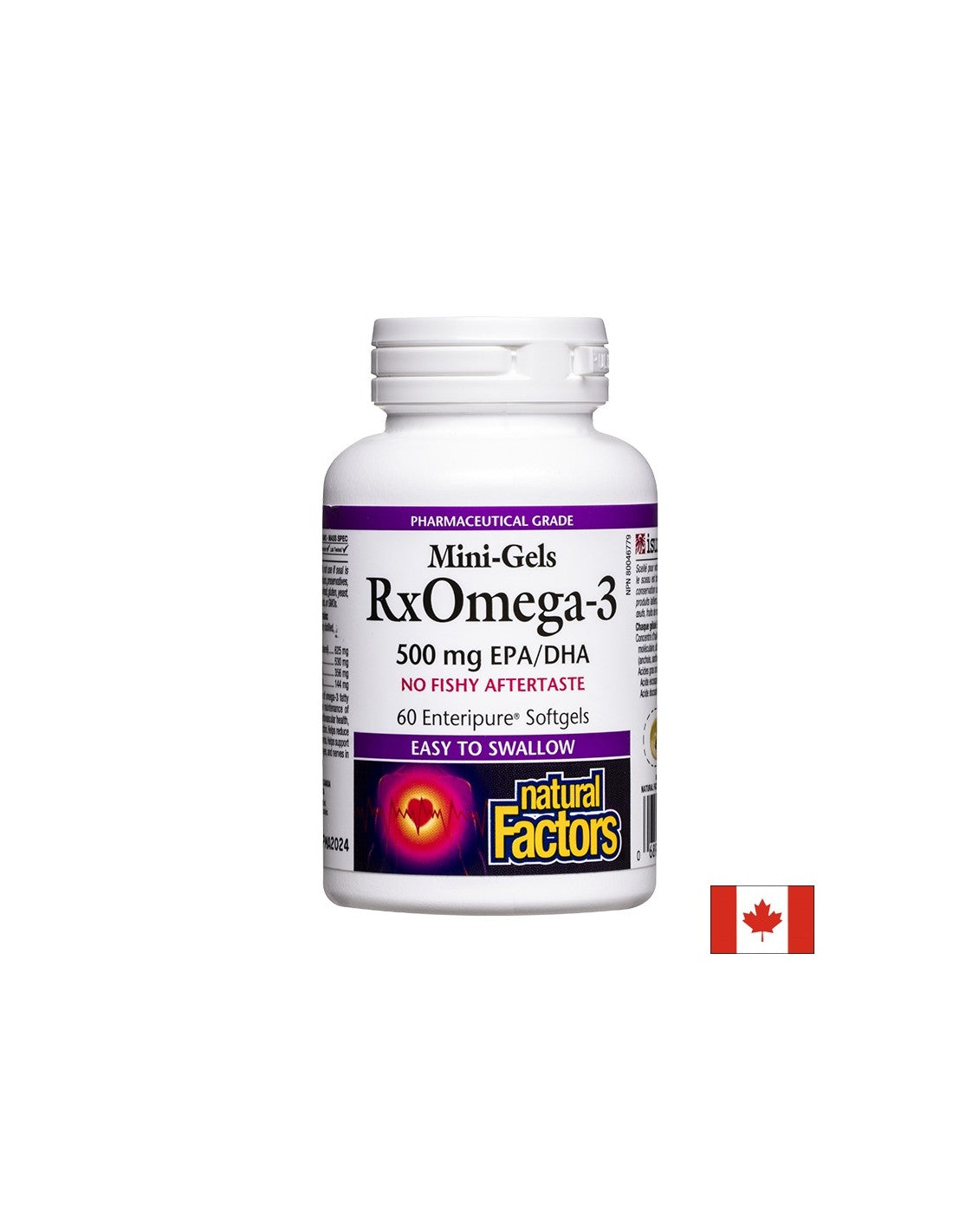 RxOmega-3 Mini Gels - 60 de capsule de gel