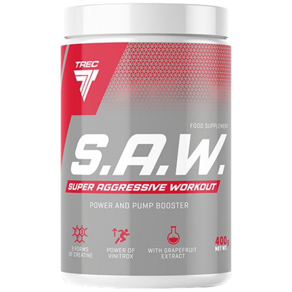 SAW Pulbere | Pre-antrenament super agresiv - 400 de grame