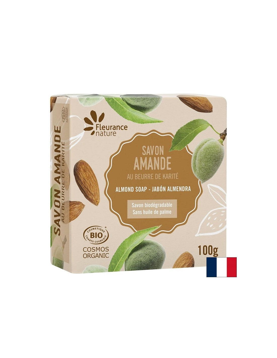 Săpun de migdale, 100 g Fleurance Nature