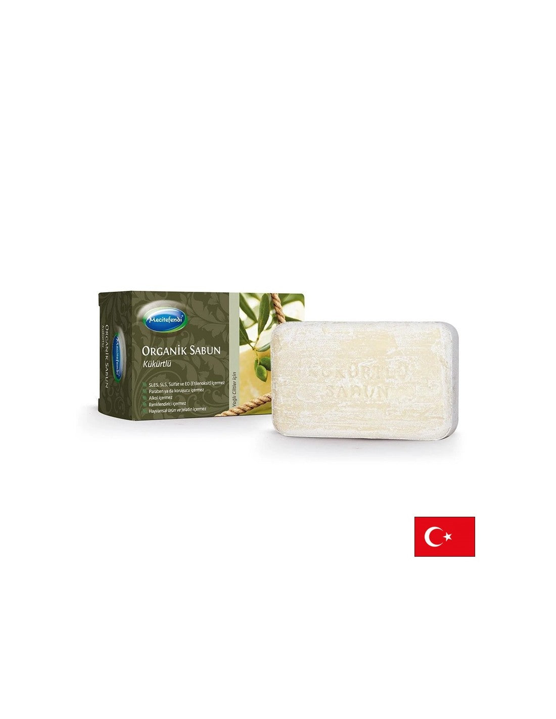 Săpun cu ulei de măsline și sulf - Pentru ten gras, predispus la acnee, 125 g