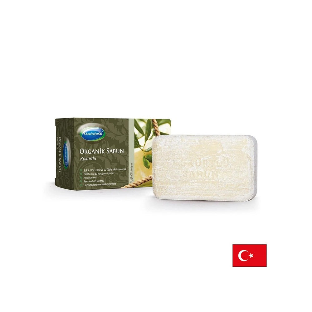Săpun cu ulei de măsline și sulf - Pentru ten gras, predispus la acnee, 125 g