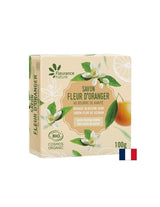 Săpun organic cu flori de portocal, 100 g Fleurance Nature