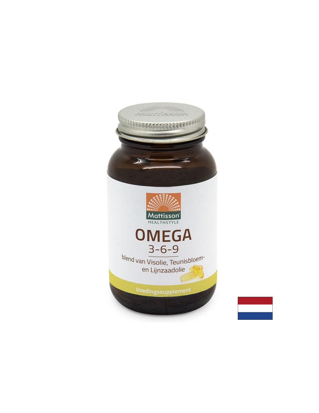 Funcția inimii și a creierului - Omega-3-6-9, 60 capsule Mattisson Healthstyle
