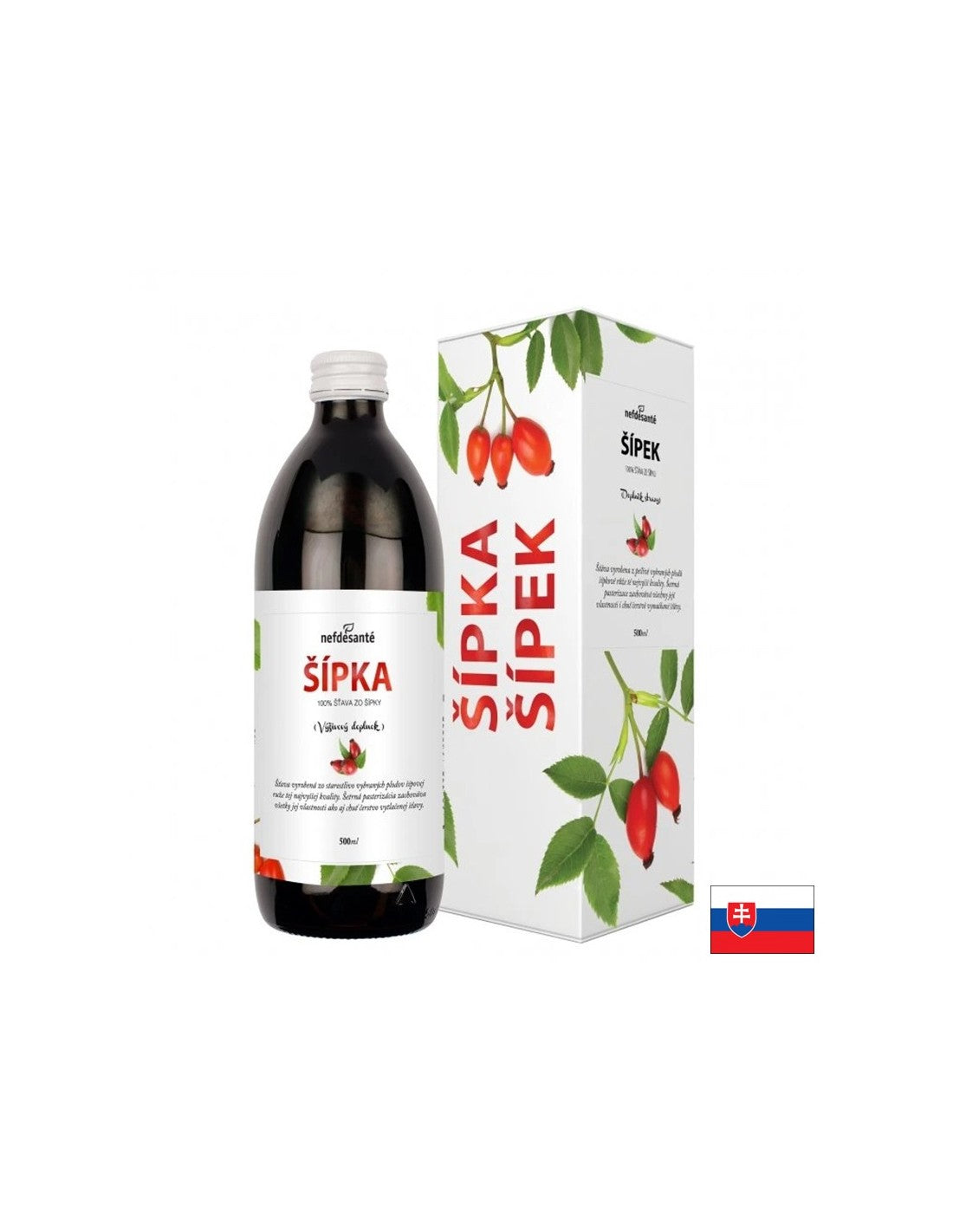 Suc de măceșe – sănătatea inimii și a sistemului imunitar, 500 ml, 10 doze
