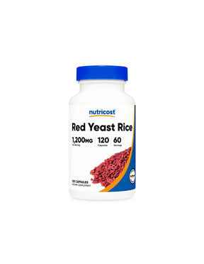 Cardiovascular system - Red rice, 120 capsules - Nutra Best Europe