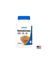 Sistemul cardiovascular - Nattokinase, 120 capsule Nutricost