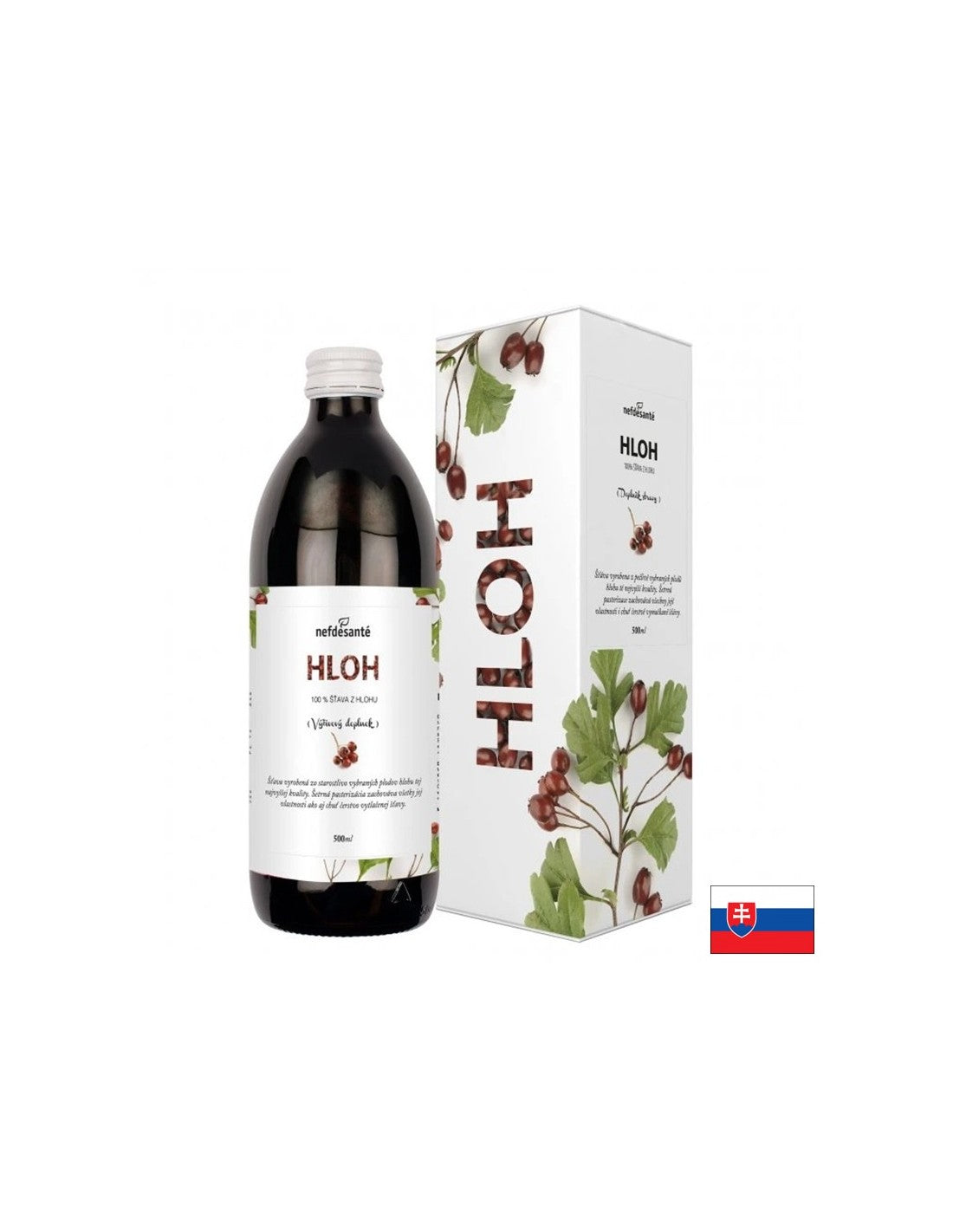 Suc de păducel – tonus cardiac și sistem nervos, 500 ml, 10 doze