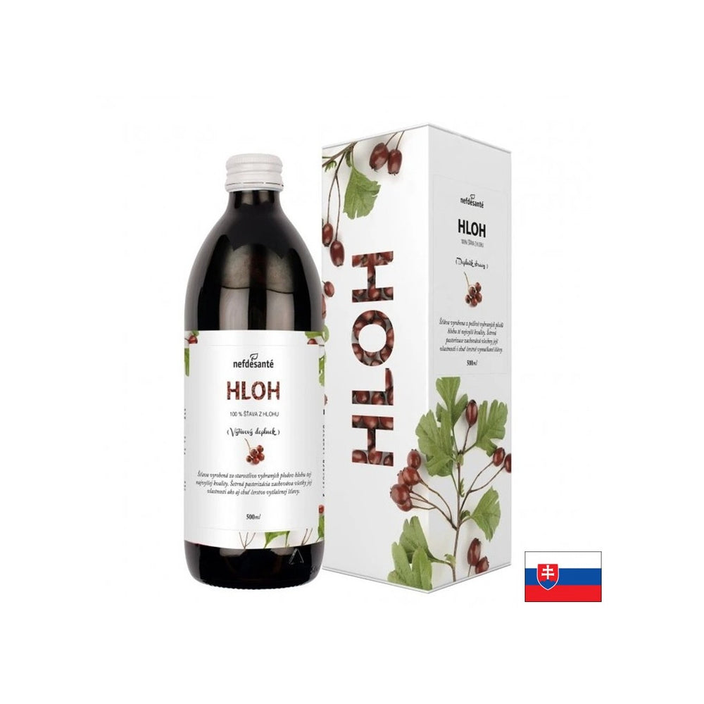 Suc de păducel – tonus cardiac și sistem nervos, 500 ml, 10 doze