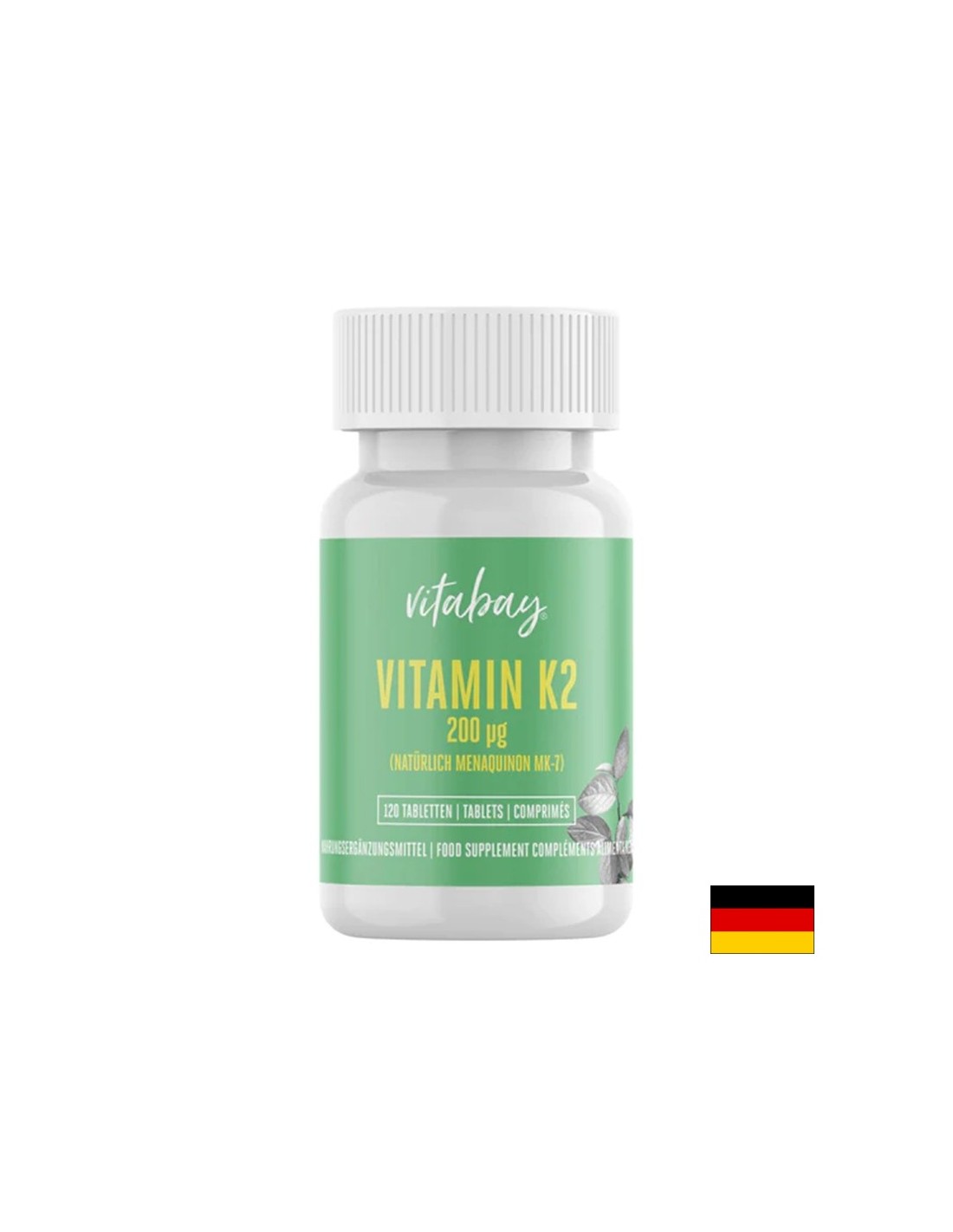 Sistemul cardiovascular - Vitamina K2 200 µg, 120 comprimate