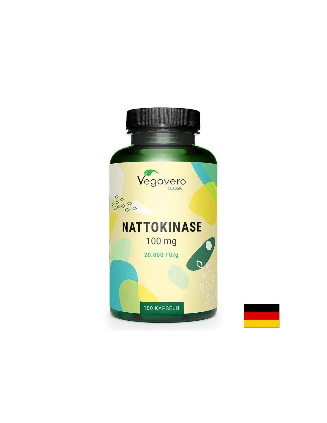 Sănătate cardiovasculară - Nattokinază, 100 mg x 180 capsule