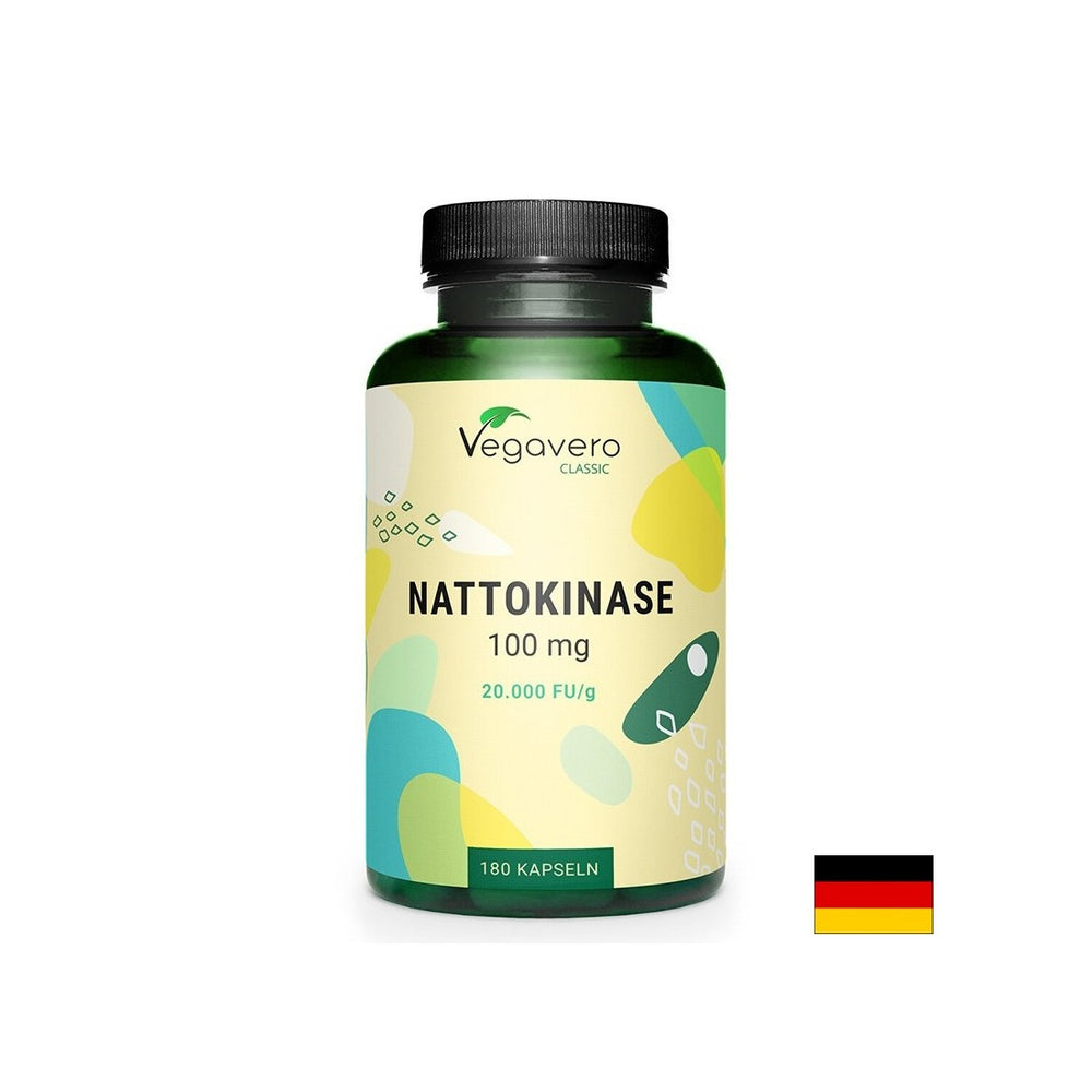 Sănătate cardiovasculară - Nattokinază, 100 mg x 180 capsule