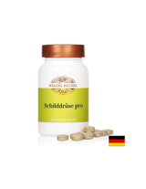 Schilddrüse pro - Sănătatea tiroidei cu seleniu, vitamina D3 și ierburi, 125 comprimate Bärbel Drexel