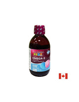 Sea-Licious® Kids Omega-3 + Vitamina D3 / Omega-3 1500 mg + Vitamina D3 400 UI pentru copii, 250 ml Natural Factors