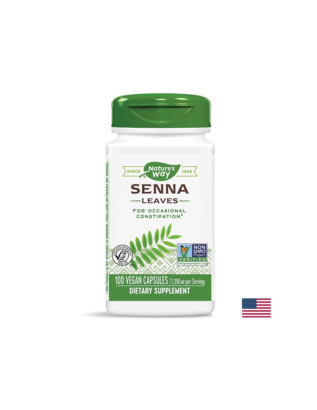 Senna (frunze) 450 mg - 100 capsule