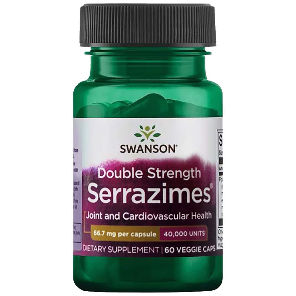 Potenta optima Serrazimes 40.000 unitati 66,7 mg 60 capsule