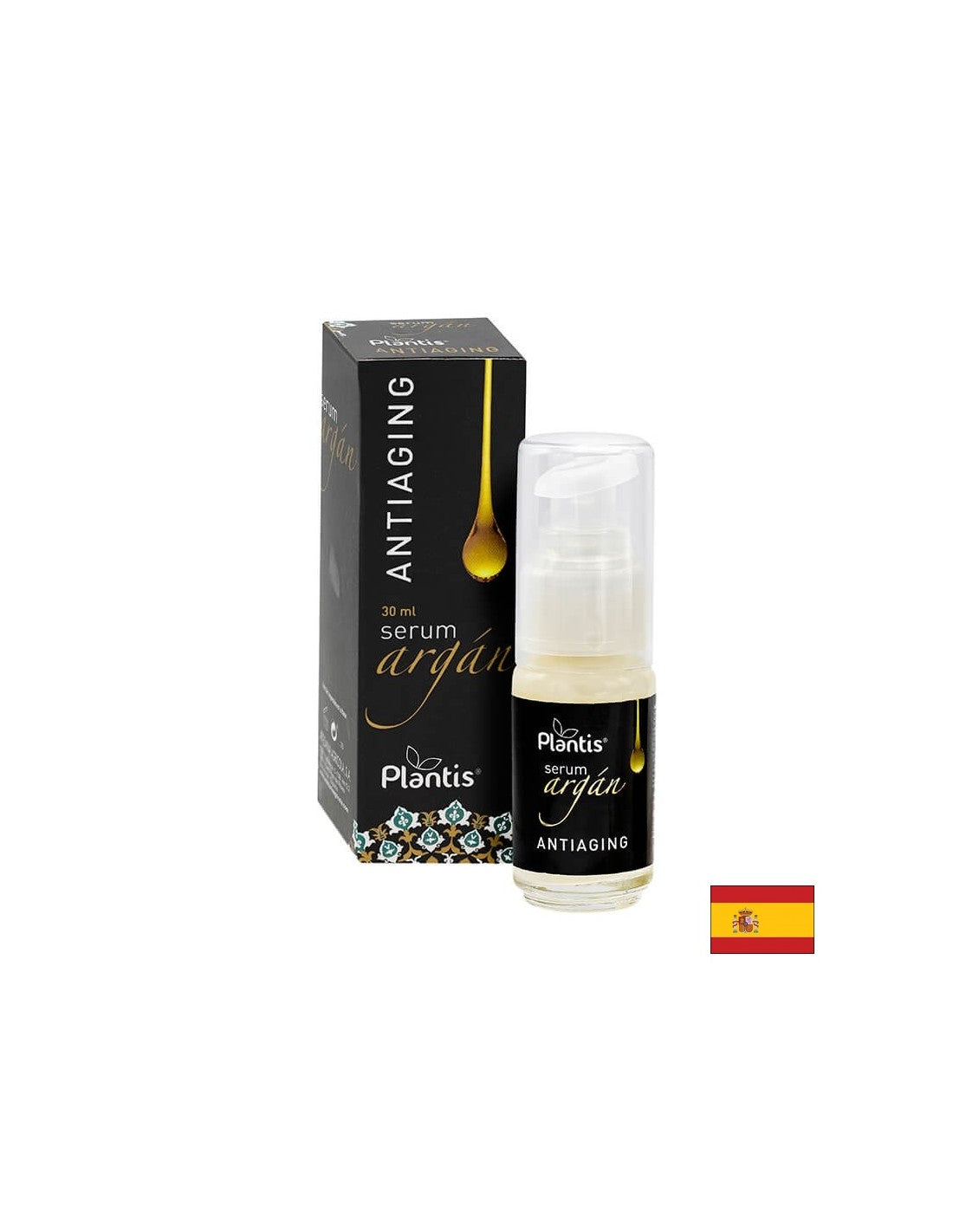 Ser de fata cu ulei de argan, vit. E și acid hialuronic - Ser Argán Plantis®, 30 ml