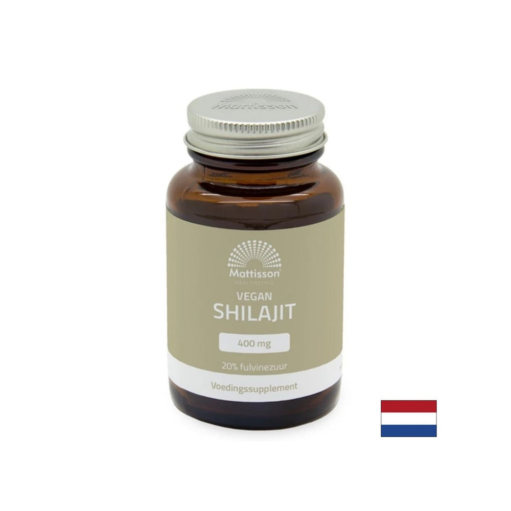 Shilajit - Energie, Rezistență și Recuperare Celulară, 400 mg x 60 capsule