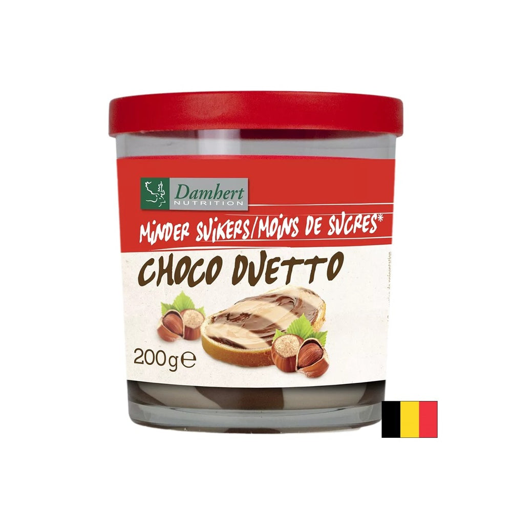 Cremă de ciocolată, DUO (fără zahăr), 200 g