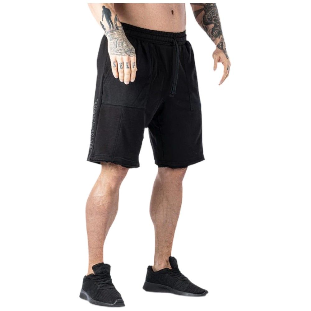 Pantaloni scurți Legal Power Barcode Ottomix Knitted Rain Mesh / Pantaloni scurți de antrenament / Negru