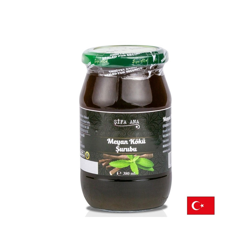 Sirop de lemn dulce - pentru gaze și arsuri la stomac, 380 ml