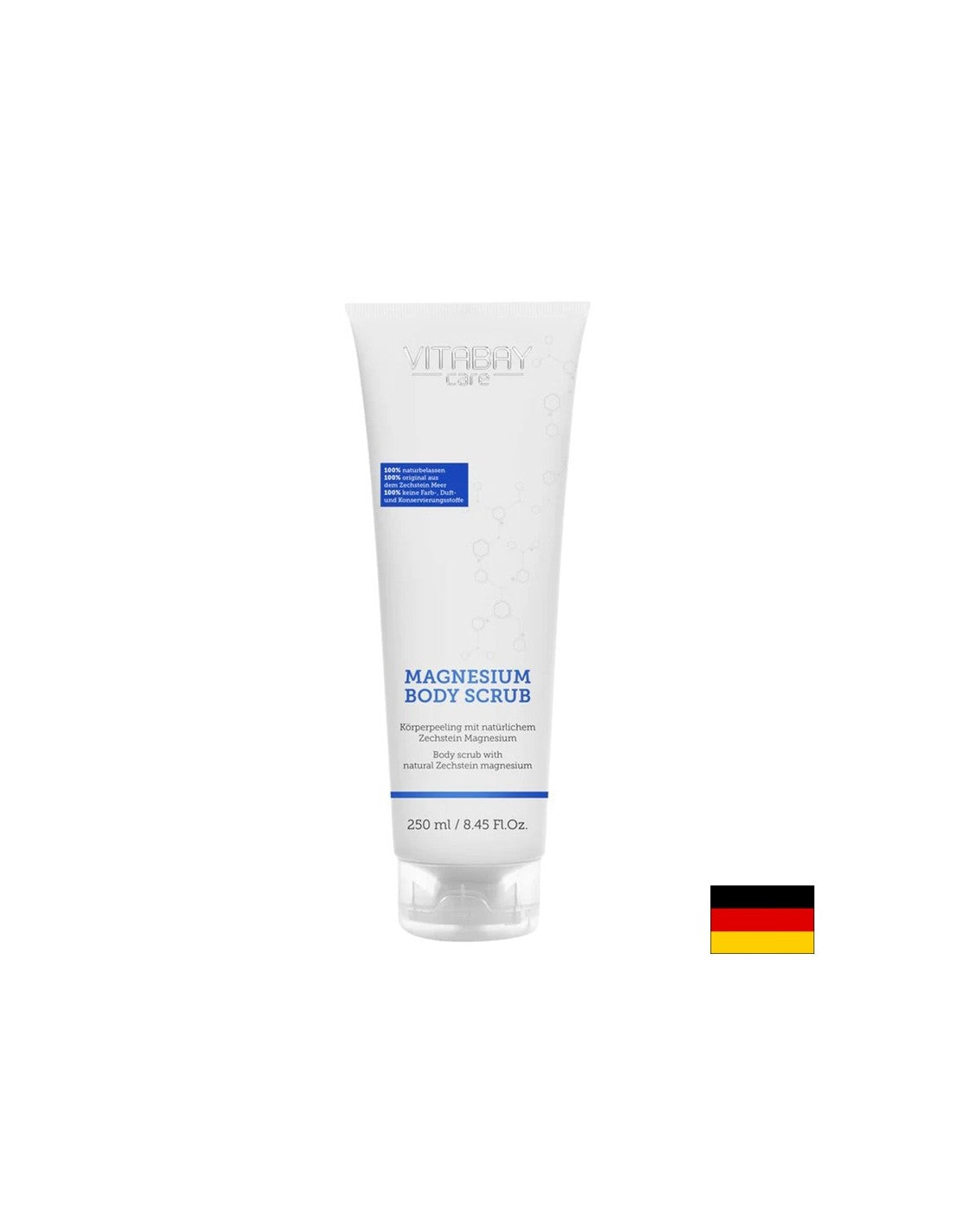 Scrub de corp cu magneziu, 250 ml