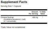Full-Spectrum Chinese Skullcap 400 mg - 90 capsule