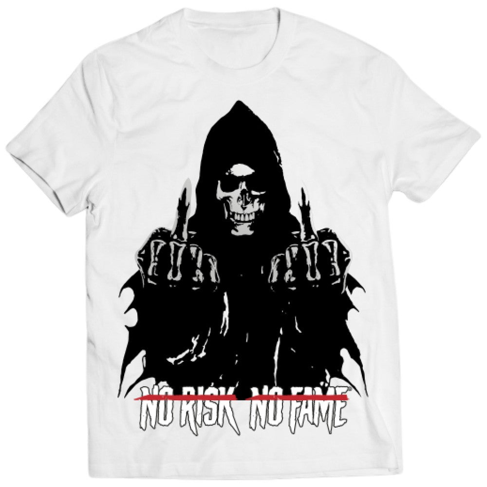 Tricou Skull Labs | Alb-argintiu