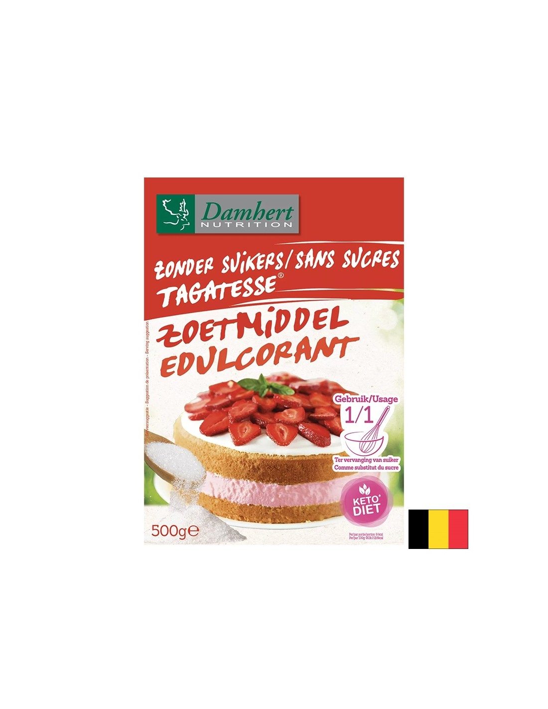 Îndulcitor de cofetărie fără zahăr artificial, 500 g
