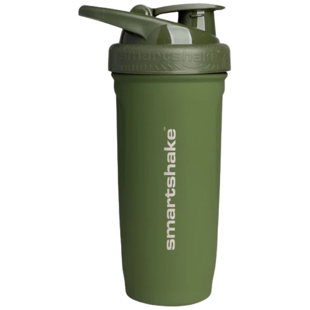 Agitator Smart Reinforce din oțel inoxidabil | Verde Armată - 900 ml