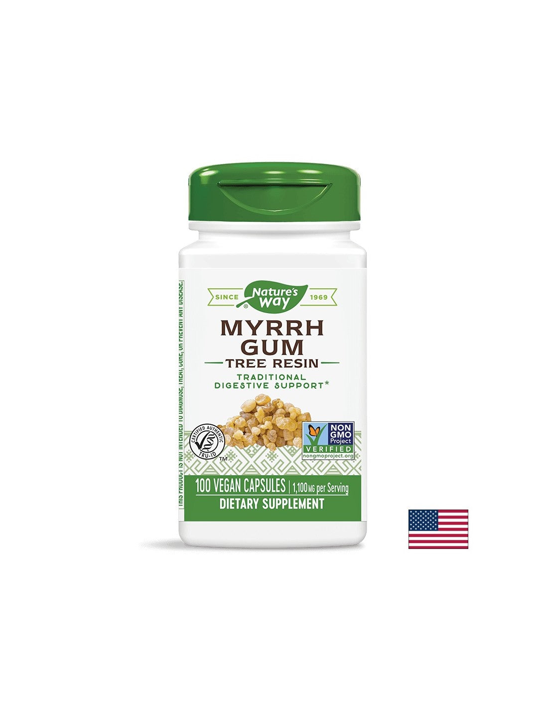 Gumă de smirnă 550 mg - 100 capsule