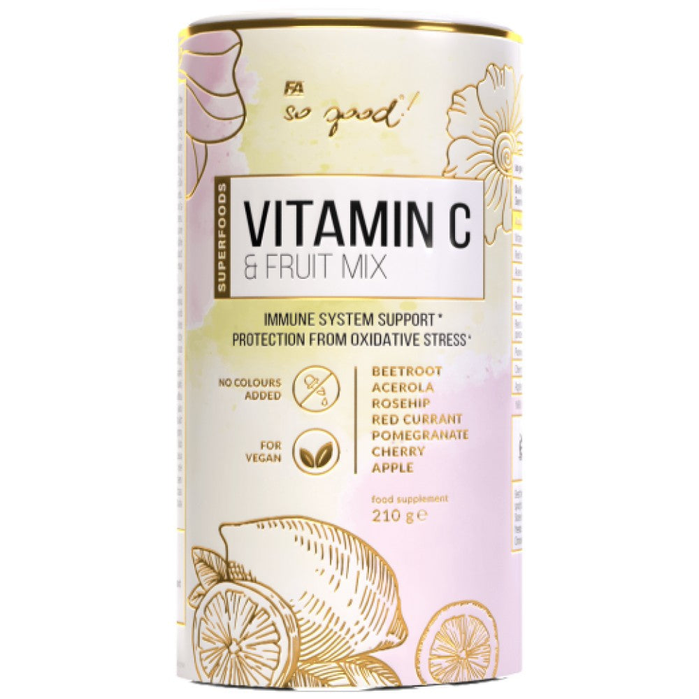 Vitamina C și amestec de fructe | Atât de bine! Seria - 210 grame