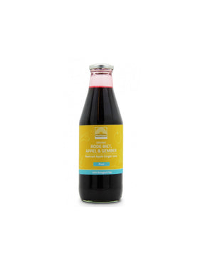 Organic beet, apple and ginger juice - Digestion and peristalsis, 750 ml - Nutra Best Europe